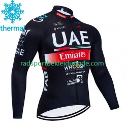 Uae Emirates 2023 Herren Radtrikot (Winter Thermal Fleece) N001
