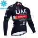 Uae Emirates 2023 Herren Radtrikot (Winter Thermal Fleece) N001