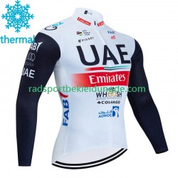 Uae Emirates 2023 Herren Radtrikot (Winter Thermal Fleece)