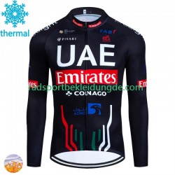 Uae Emirates 2024 Herren Radtrikot (Winter Thermal Fleece) N001