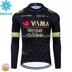 Visma Lease A Bike 2024 Herren Radtrikot (Winter Thermal Fleece) N001