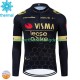 Visma Lease A Bike 2024 Herren Radtrikot (Winter Thermal Fleece) N001