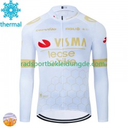 Visma Lease A Bike 2024 Herren Radtrikot (Winter Thermal Fleece) N002