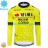 Visma Lease A Bike 2024 Herren Radtrikot (Winter Thermal Fleece)