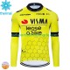 Visma Lease A Bike 2024 Herren Radtrikot (Winter Thermal Fleece)