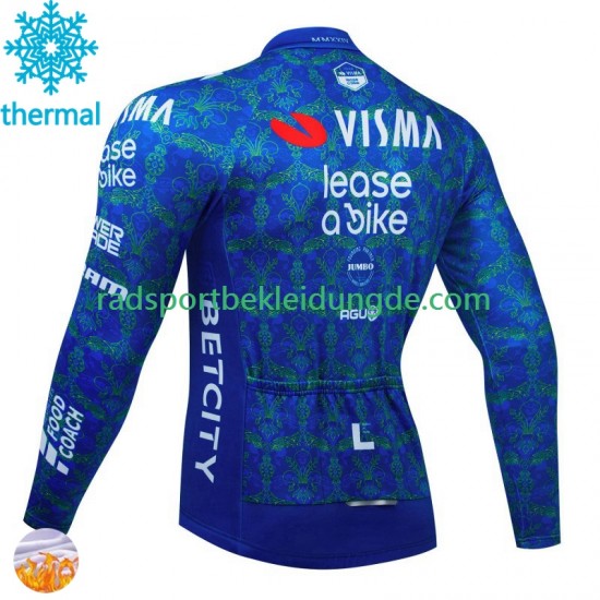 Visma Lease A Bike Tdf 2024 Herren Radtrikot (Winter Thermal Fleece)