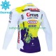 Wanty Circus 2023 Noir Herren Radtrikot (Winter Thermal Fleece)