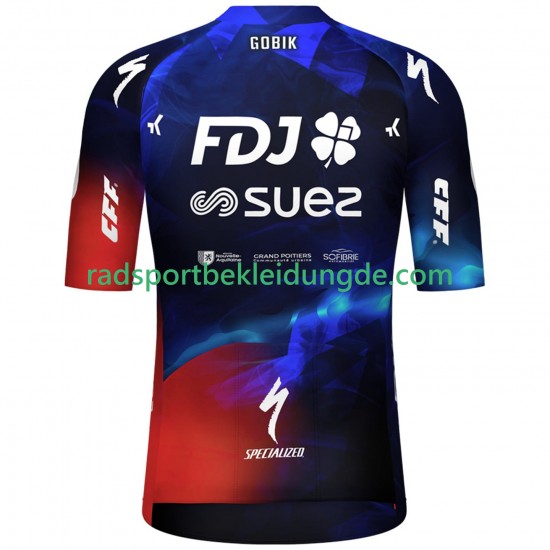 FDJ SUEZ 2025 Frauen Radtrikot (kurzarm)