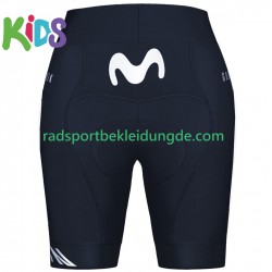 Movistar Team 2025 Kinder Radhose Kurze
