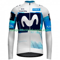 Movistar Team 2025 Herren Radtrikot (langarm) N001