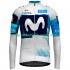 Movistar Team 2025 Herren Radtrikot (langarm) N001