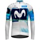 Movistar Team 2025 Herren Radtrikot (langarm) N001