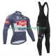 Pro Alpecin Deceuninck 2025 Herren Radtrikot Langarm + Trägerhose Lange