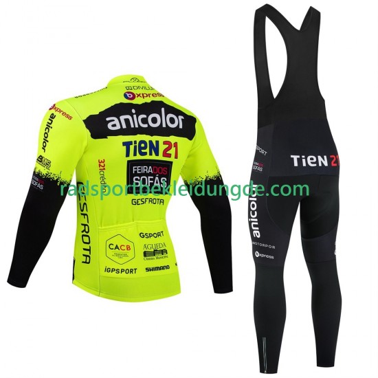 Pro Anicolor Tien 21 2025 Herren Radtrikot Langarm + Trägerhose Lange