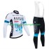 Pro Bahrain Victorious 2025 Herren Radtrikot Langarm + Trägerhose Lange
