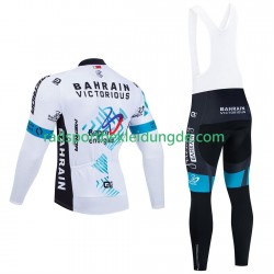 Pro Bahrain Victorious 2025 Herren Radtrikot Langarm + Trägerhose Lange