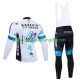 Pro Bahrain Victorious 2025 Herren Radtrikot Langarm + Trägerhose Lange