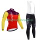 Pro Cofidis 2025 Herren Radtrikot Langarm + Trägerhose Lange