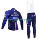 Pro Groupama Fdj 2025 Herren Radtrikot Langarm + Trägerhose Lange