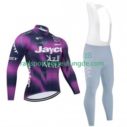 Pro Jayco Alula 2025 Herren Radtrikot Langarm + Trägerhose Lange