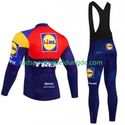 Pro Lidl Trek 2025 Herren Radtrikot Langarm + Trägerhose Lange