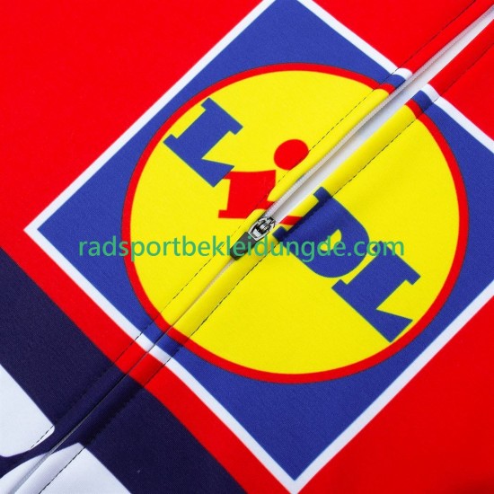 Pro Lidl Trek 2025 Herren Radtrikot Langarm + Trägerhose Lange