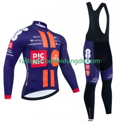Pro Picnic Postnl 2025 Herren Radtrikot Langarm + Trägerhose Lange