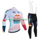 Bora Hansgrohe Tour De France 2025 Herren Radtrikot Langarm + Trägerhose Lange