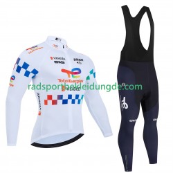 Pro Totalenergies Tour De France 2025 Herren Radtrikot Langarm + Trägerhose Lange
