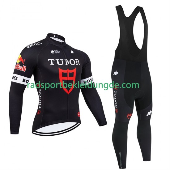 Pro Tudor 2025 Herren Radtrikot Langarm + Trägerhose Lange