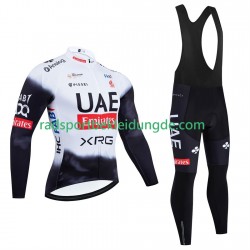 Pro Uae Team Emirates 2025 Herren Radtrikot Langarm + Trägerhose Lange