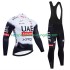 Pro Uae Team Emirates 2025 Herren Radtrikot Langarm + Trägerhose Lange