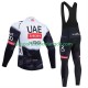 Pro Uae Team Emirates 2025 Herren Radtrikot Langarm + Trägerhose Lange