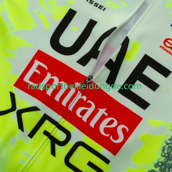 Pro Uae Team Emirates Xrg Tdf Editon Race Fluo 2025 Herren Radtrikot Langarm + Trägerhose Lange