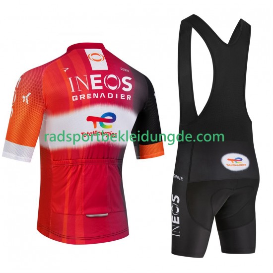 Equipe Pro Ineos Totalenergies Tour De France 2025 Herren Fahrradtrikot +Trägershort