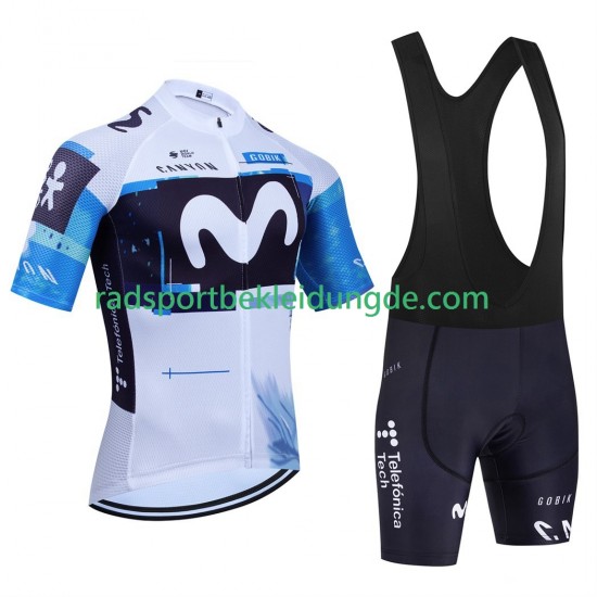 Equipe Pro Movistar 2025 Herren Fahrradtrikot +Trägershort