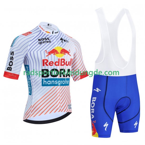Equipe Bora Hansgrohe Tour De France 2025 Herren Fahrradtrikot +Trägershort