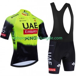 Equipe Pro Uae Team Emirates 2025 Fluo Herren Fahrradtrikot +Trägershort