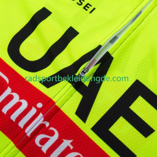 Equipe Pro Uae Team Emirates 2025 Fluo Herren Fahrradtrikot +Trägershort