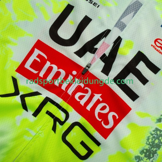 Equipe Pro Uae Team Emirates Xrg Tdf Editon Race Fluo 2025 Herren Fahrradtrikot +Trägershort