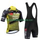 Equipe Pro Visma Lease A Bike Tour De France 2025 Herren Fahrradtrikot +Trägershort
