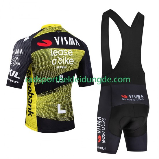 Equipe Pro Visma Lease A Bike Tour De France 2025 Herren Fahrradtrikot +Trägershort