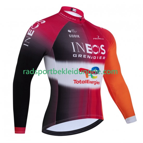 Equipe Pro Ineos Totalenergies Tour De France 2025 Herren Radtrikot (Langarm)