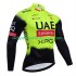Equipe Pro Uae Team Emirates 2025 Fluo Herren Radtrikot (Langarm)