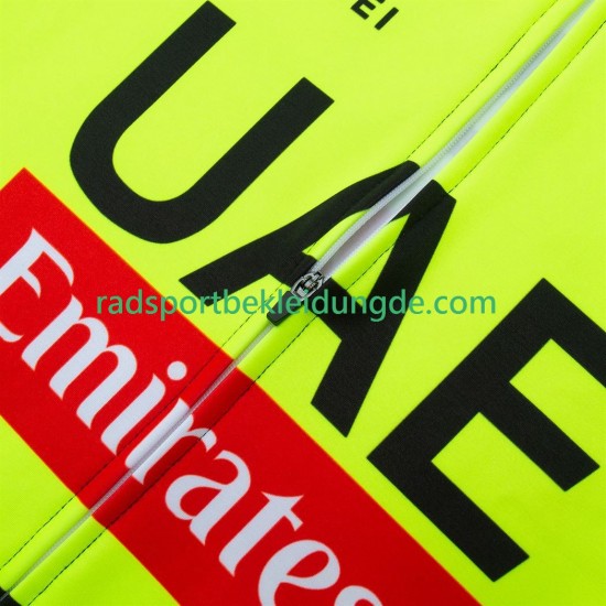 Equipe Pro Uae Team Emirates 2025 Fluo Herren Radtrikot (Langarm)