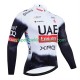 Equipe Pro Uae Team Emirates 2025 Herren Radtrikot (Langarm)