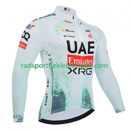 Equipe Pro Uae Team Emirates Xrg Tdf Editon Race 2025 Herren Radtrikot (Langarm)