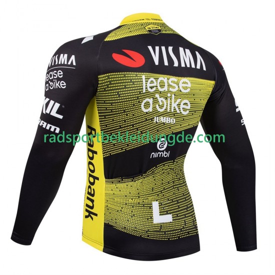Equipe Pro Visma Lease A Bike Tour De France 2025 Herren Radtrikot (Langarm)