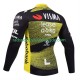 Equipe Pro Visma Lease A Bike Tour De France 2025 Herren Radtrikot (Langarm)