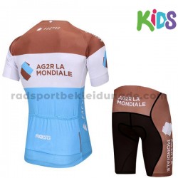Fahrradtrikot + Radhose 2018 AG2R La Mondiale Kinder M001